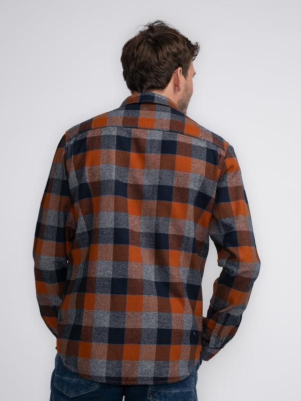 Petrol Industries Geruit Overhemd Katmai