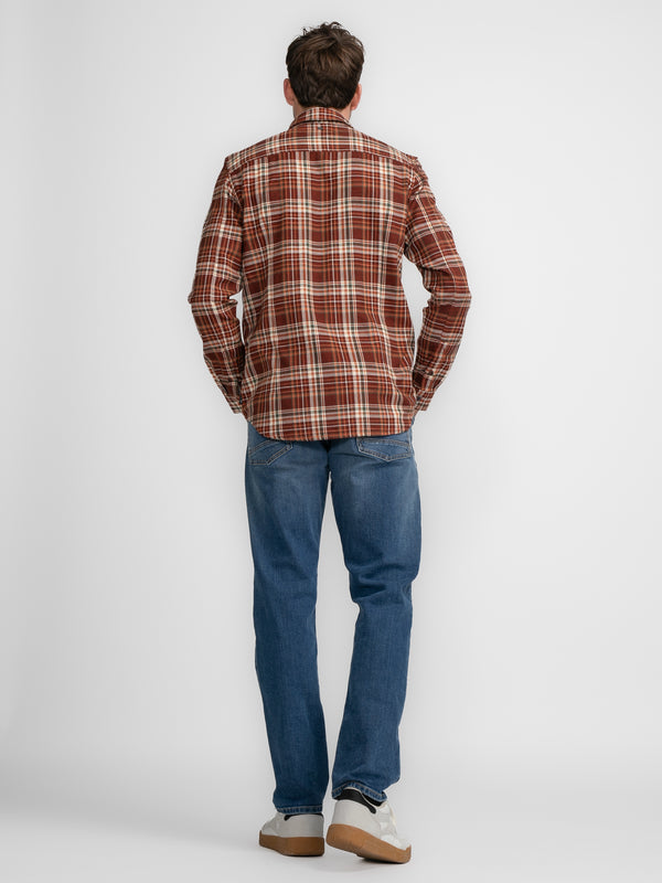 Petrol Industries Geruit Overhemd Napakiak