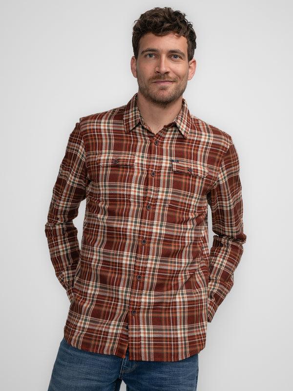 petrol industries Geruit Overhemd Napakiak