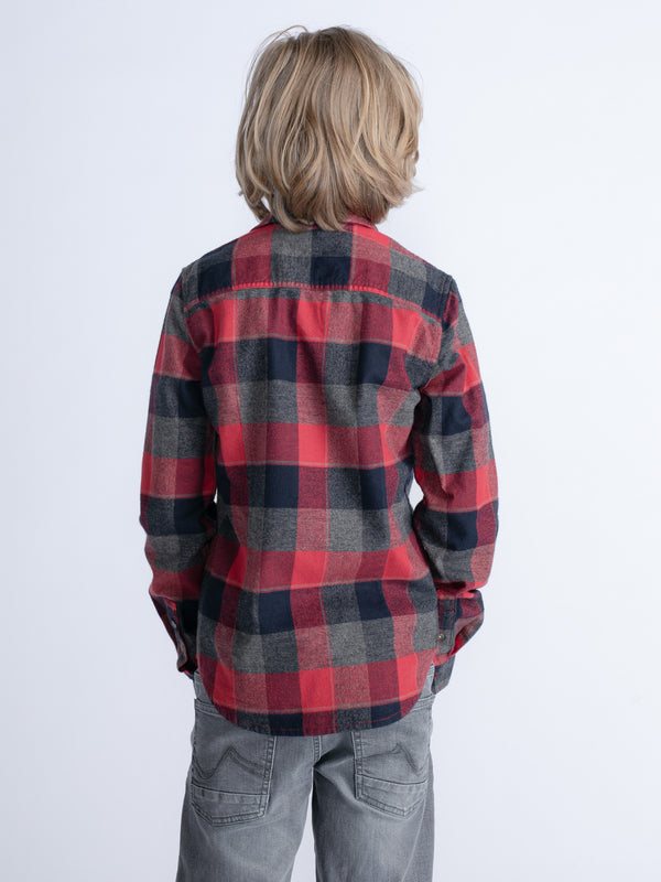 Petrol Industries Geruit Overhemd Rexburg