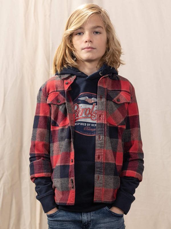 petrol industries Geruit Overhemd Rexburg