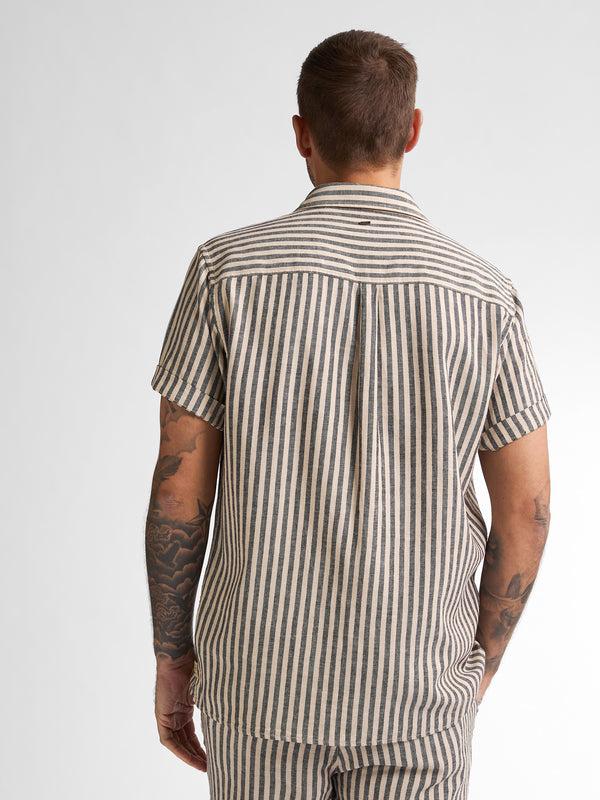 Petrol Industries Gestreept Overhemd Dolphinbay