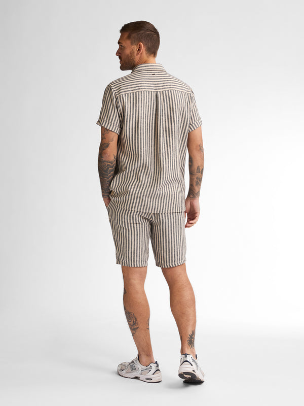 Petrol Industries Gestreept Overhemd Dolphinbay