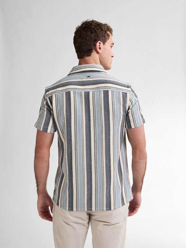 Petrol Industries Gestreept Overhemd Reefcrest