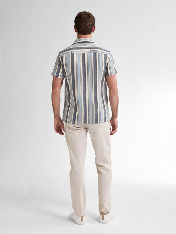 Petrol Industries Gestreept Overhemd Reefcrest