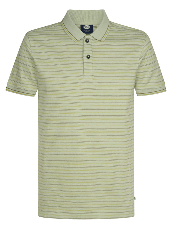 petrol industries Gestreepte Polo Surfsideview