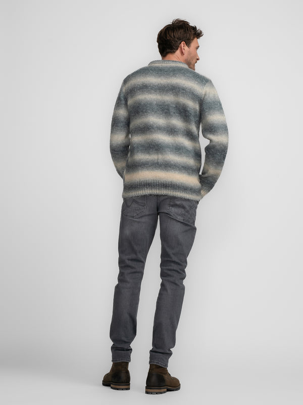 Petrol Industries Gestreepte Trui Brooks