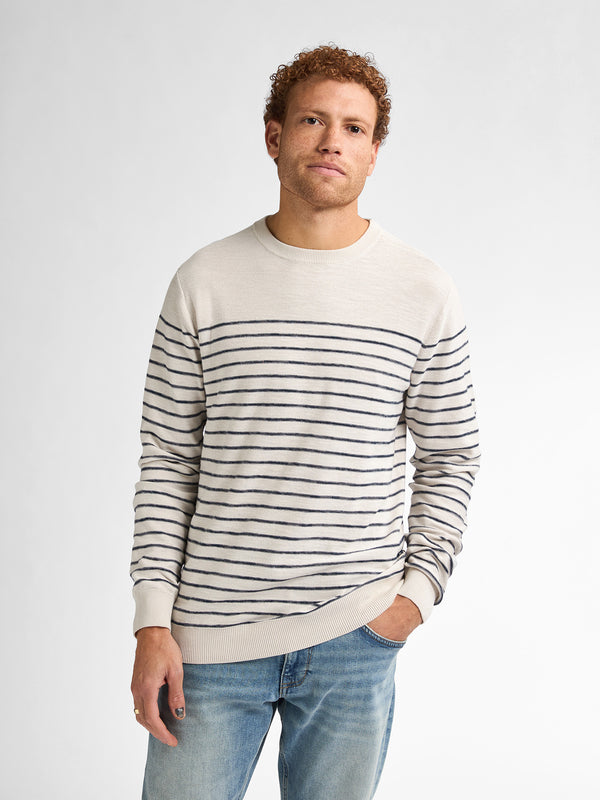 petrol industries Gestreepte Trui Palm