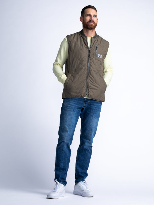 Petrol Industries Gevoerde Bodywarmer Baja