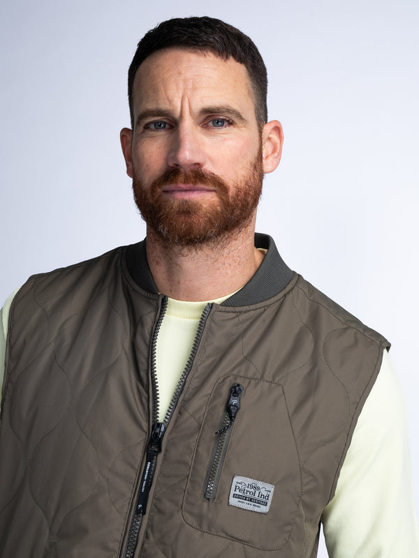 Petrol Industries Gevoerde Bodywarmer Baja