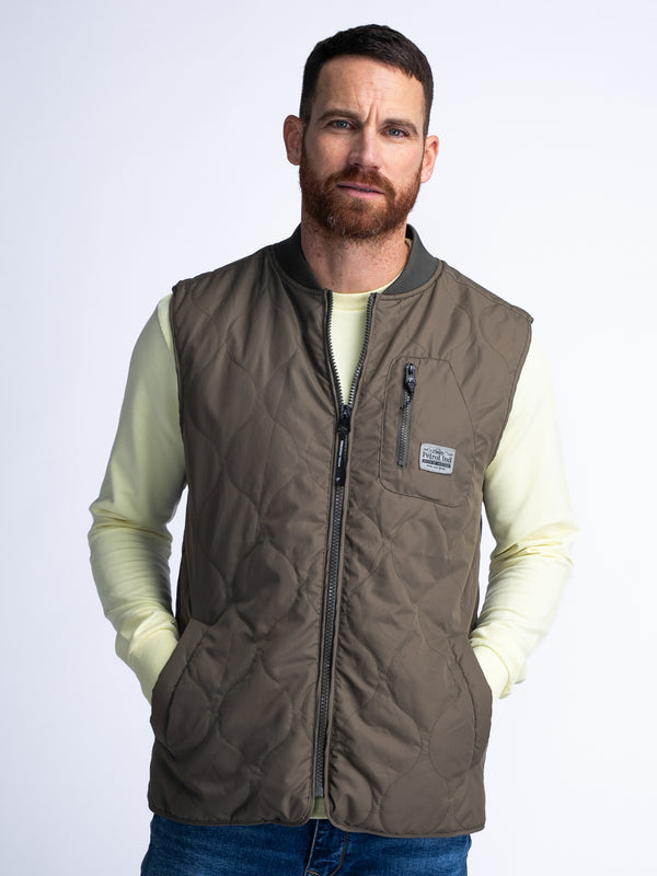 petrol industries Gevoerde Bodywarmer Baja