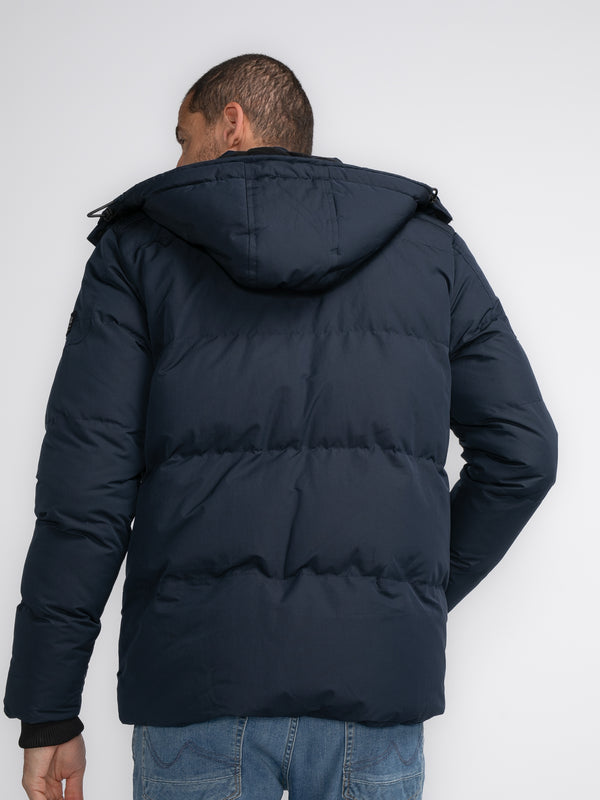 Petrol Industries Gevoerde Jas Angoon