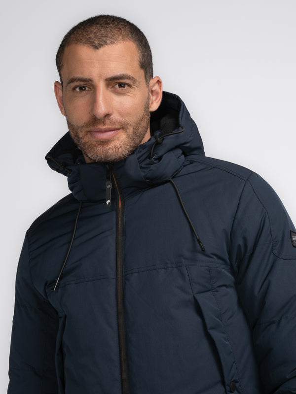 Petrol Industries Gevoerde Jas Angoon