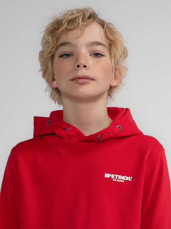 Petrol Industries Logo-print Hoodie Willow