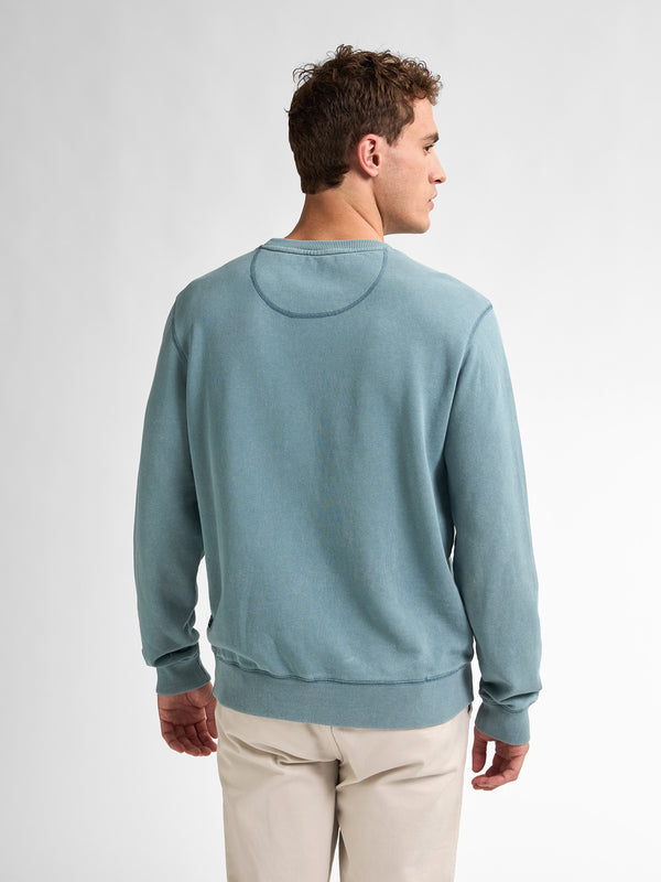 Petrol Industries Logo-print Sweater Gulfstream