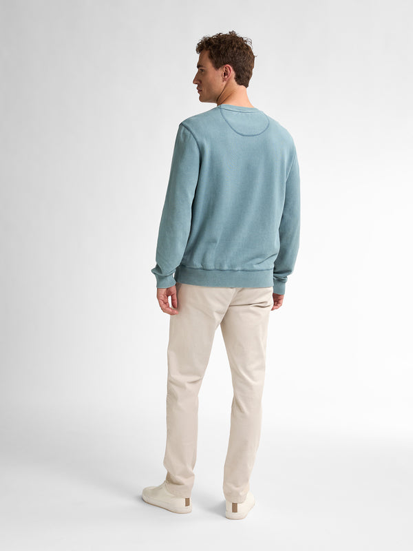 Petrol Industries Logo-print Sweater Gulfstream