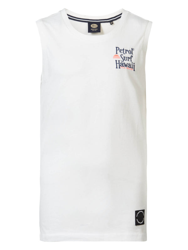 petrol industries Logo Singlet Wanderlust