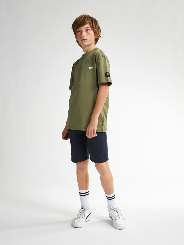 Petrol Industries Logo T-shirt Flamingview