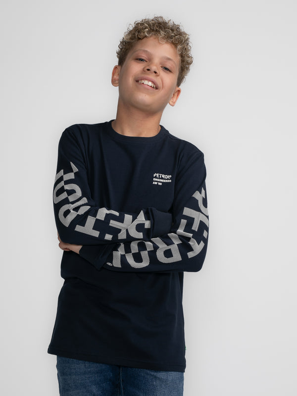 petrol industries Logo T-shirt Lange Mouwen Lucas