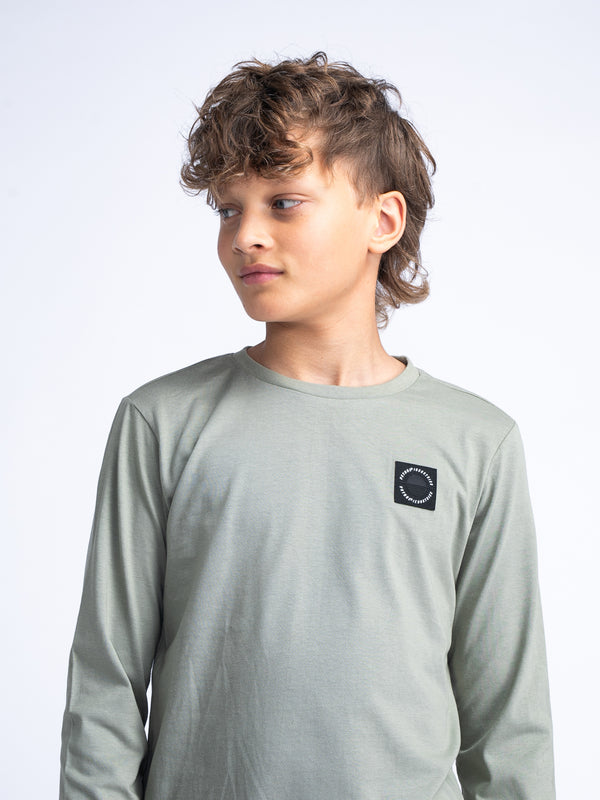 Petrol Industries Logo T-shirt Lange Mouwen Oahu