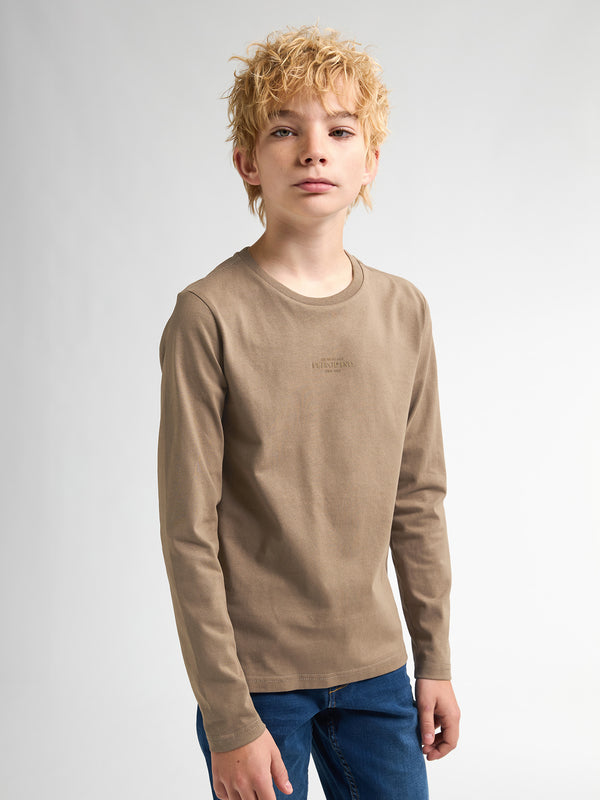 petrol industries Logo T-shirt Lange Mouwen Seaway