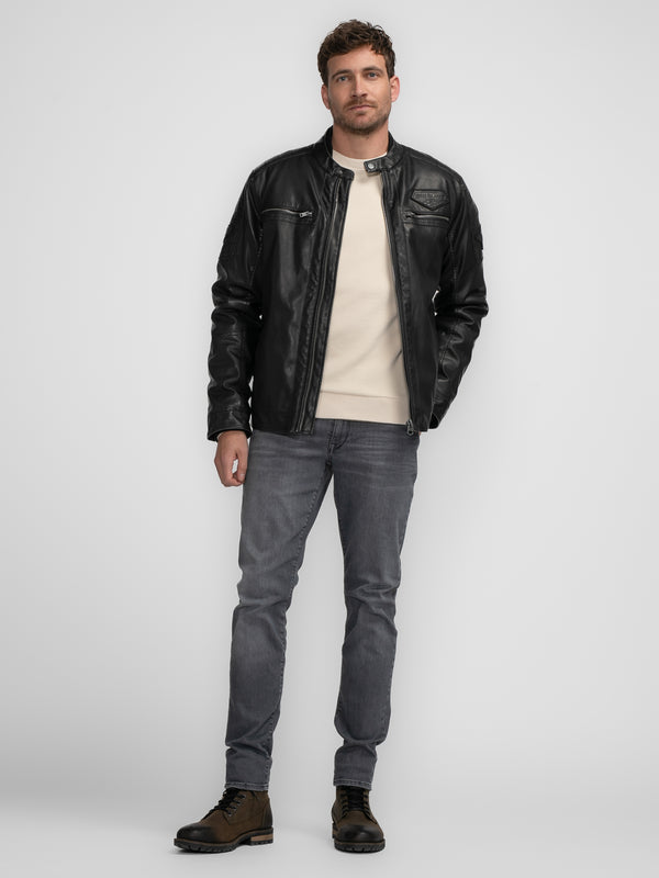 Petrol Industries PU Bikerjack Girdwood