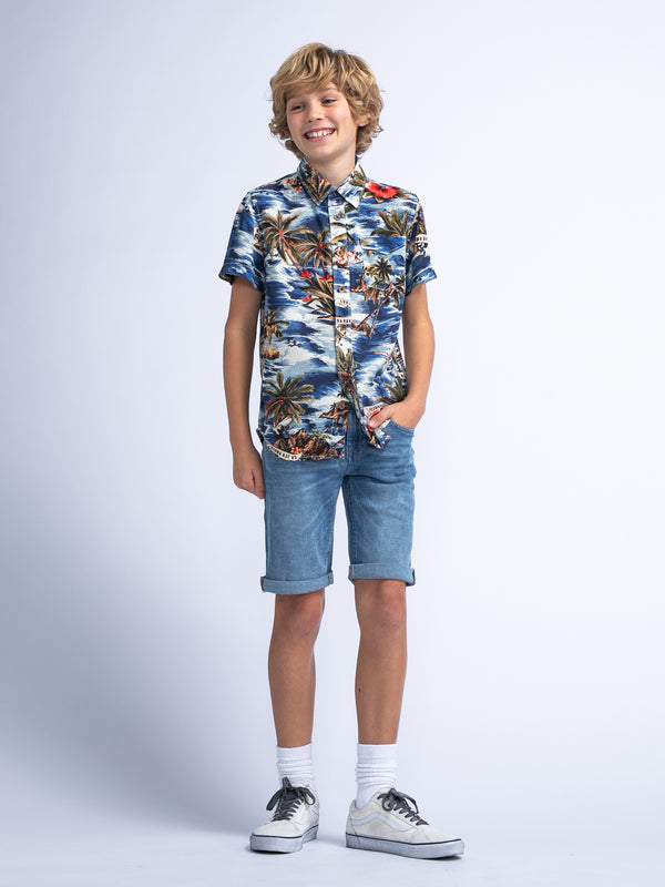 Petrol Industries Tropisch Overhemd Range