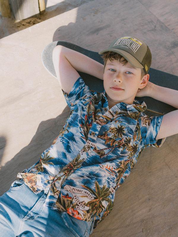 petrol industries Tropisch Overhemd Range