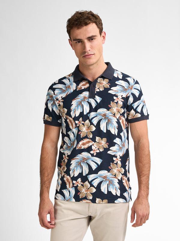 petrol industries Tropische Polo Blueview