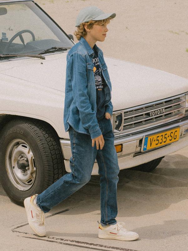 petrol industries Rockwell Regular Tapered Fit Jeans Soleil