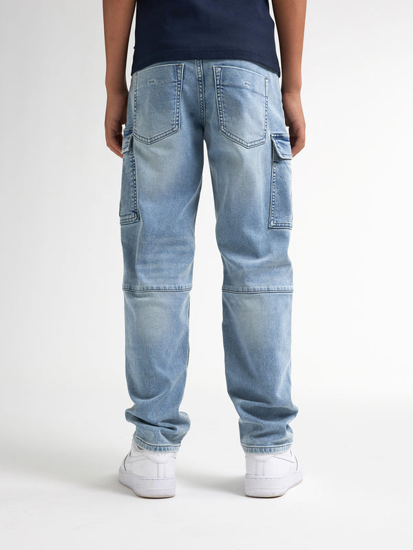 Petrol Industries Torino Regular Cargo Denim Iguana