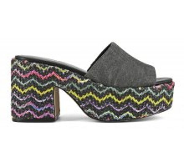 piampiani Colors of California Platform sandal in raffia