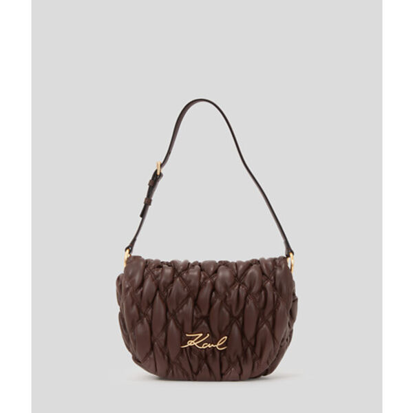 piampiani Karl Lagerfeld K/SIGNATURE KUILT FLAP SHB