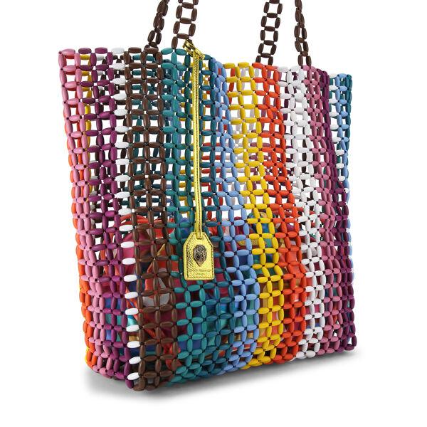 Piampiani Kurt Geiger 690-BEADED KENSINGTON SHOPPER