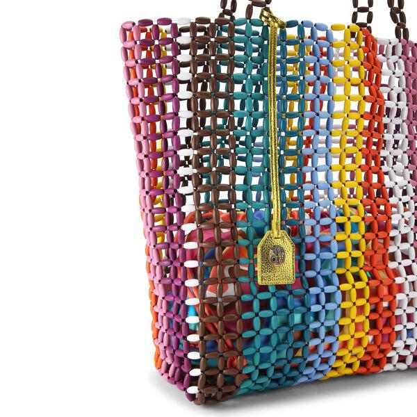 Piampiani Kurt Geiger 690-BEADED KENSINGTON SHOPPER