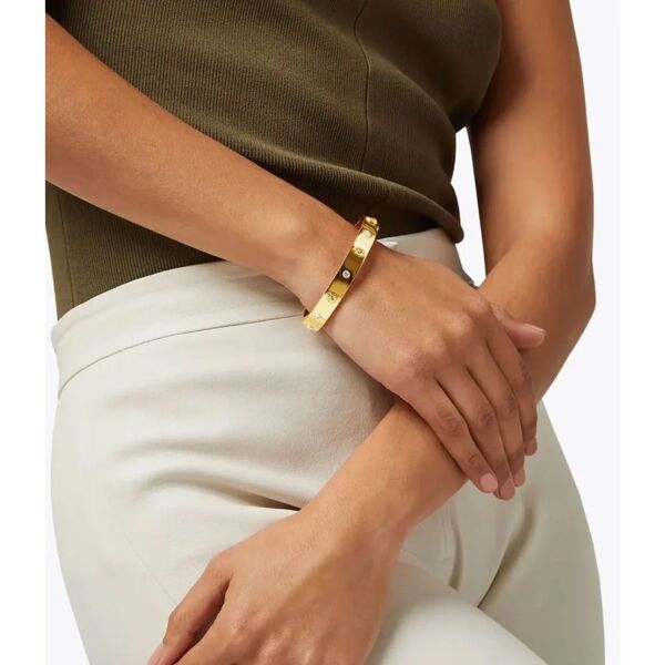 Piampiani Kurt Geiger 691-METAL EYE BANGLE-GOLD-Brass