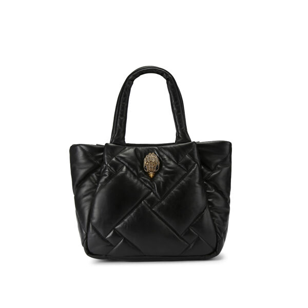 piampiani Kurt Geiger KENSINGTON M SHOPPER PUFF-BLACK-LEATHER