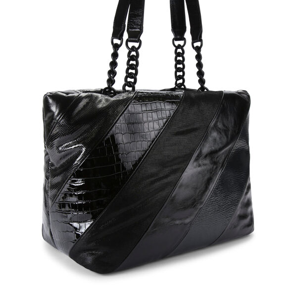Piampiani Kurt Geiger KENSINGTON SHOPPER L-BLACK-LEATHER