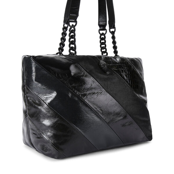 Piampiani Kurt Geiger KENSINGTON SHOPPER L-BLACK-LEATHER