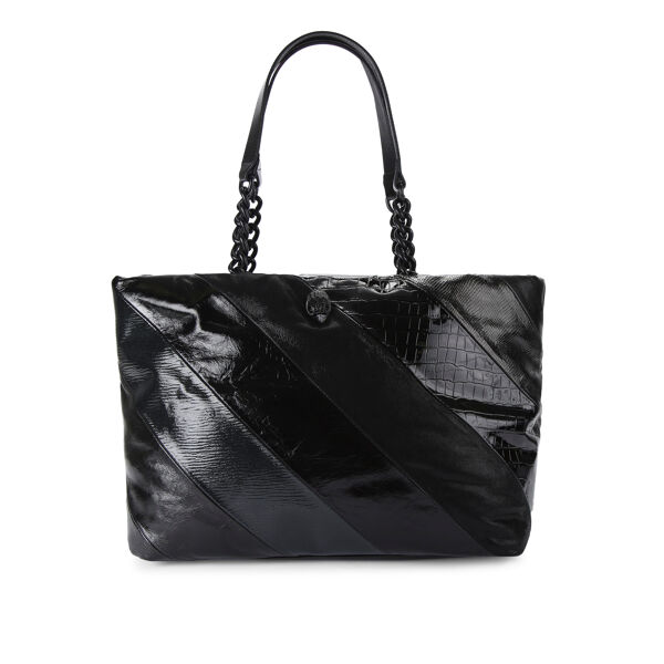 piampiani Kurt Geiger KENSINGTON SHOPPER L-BLACK-LEATHER