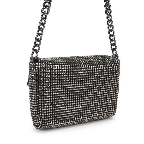 Piampiani Kurt Geiger SM PARTY SHOULDER BAG-GUNMETAL
