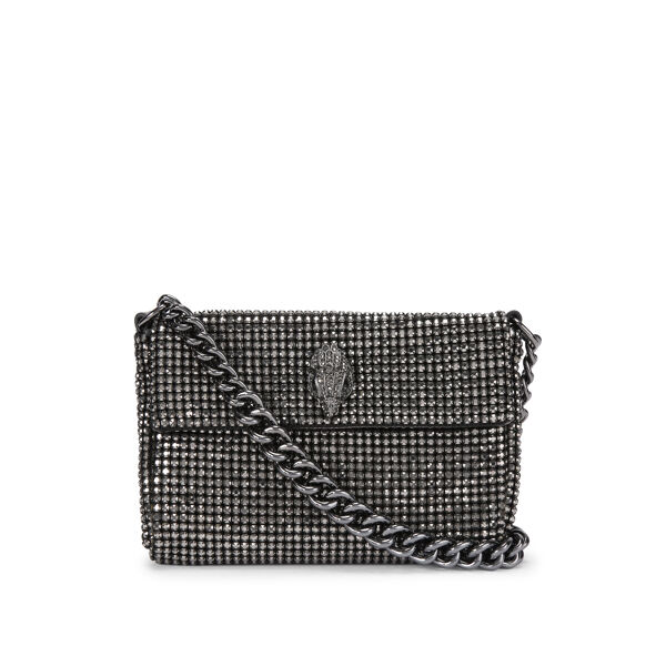 piampiani Kurt Geiger SM PARTY SHOULDER BAG-GUNMETAL