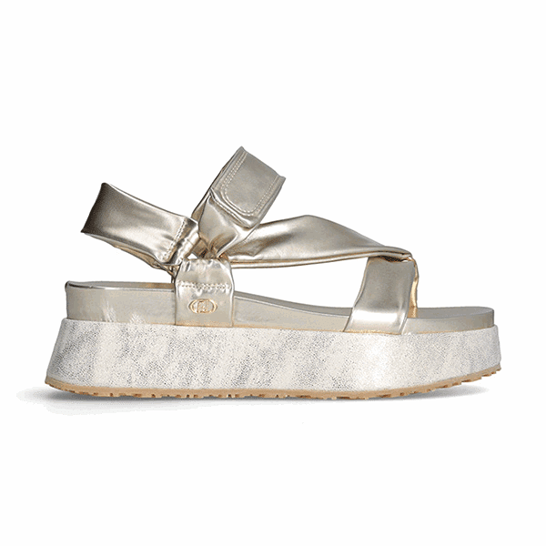 piampiani Liu Jo FRIDA 39 - SANDAL METALLIC LIGHT GOLD