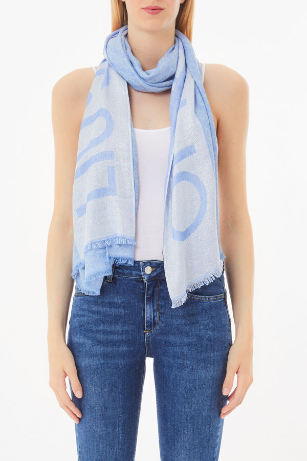 piampiani Liu Jo LOGO - SCARF/SHAWL-33%PL25%CO25%PC17%VI