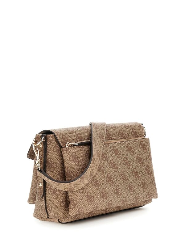 Piampiani Guess ECO BRENTON FLAP SHOULDER BAG