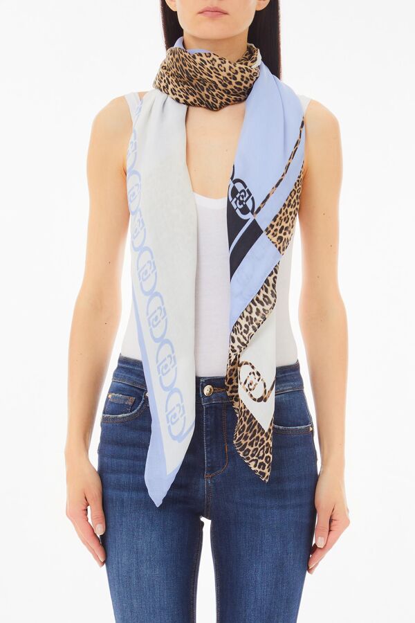 piampiani Liu Jo ANIMALIER - FOULARD-100%MD