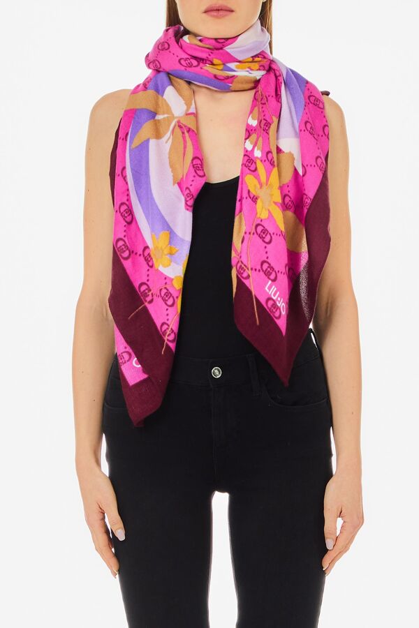 piampiani Liu Jo FLOWER - FOULARD-100%VI