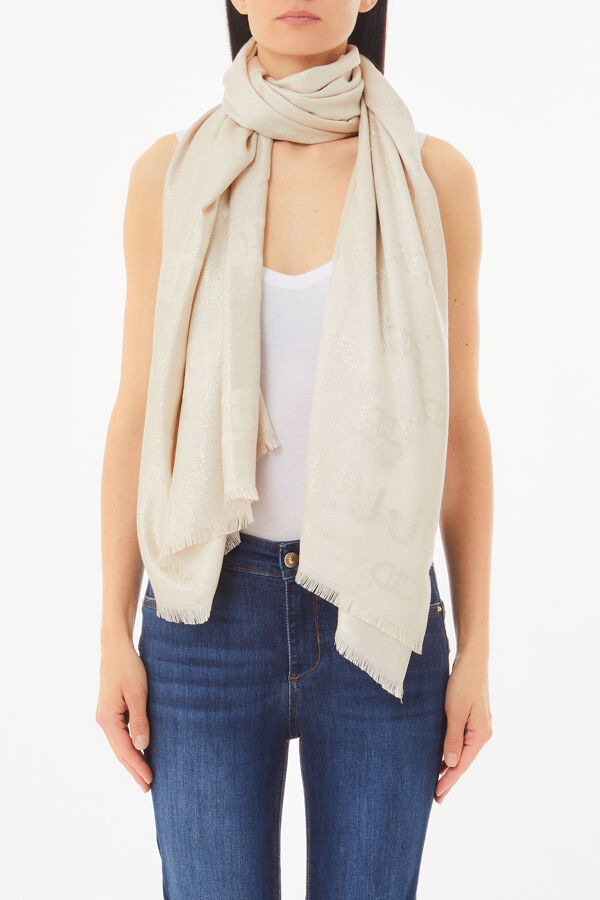 piampiani Liu Jo LOGO - SCARF/SHAWL-59%VI35%PL16%PLM