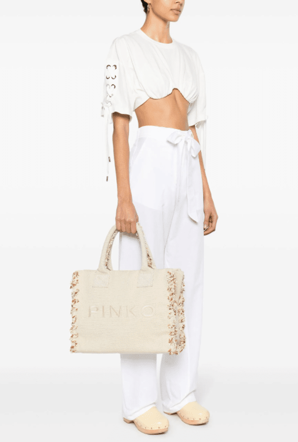 Piampiani Pinko BEACH SHOPPING CANVAS