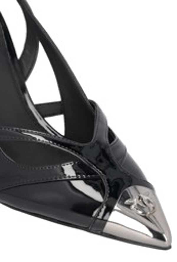 Piampiani Pinko LUCY 17 - SLING BACK PATENT BLACK